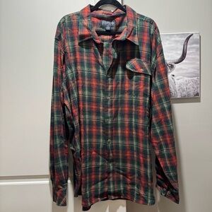 Northern expedition limited long sleeve flannel button down